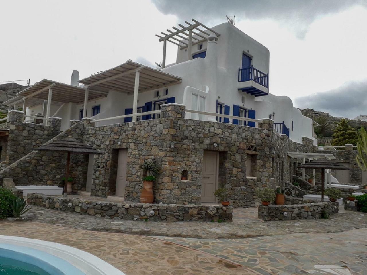 Anemoessa Villas With Pool Mykonos Town Exterior foto