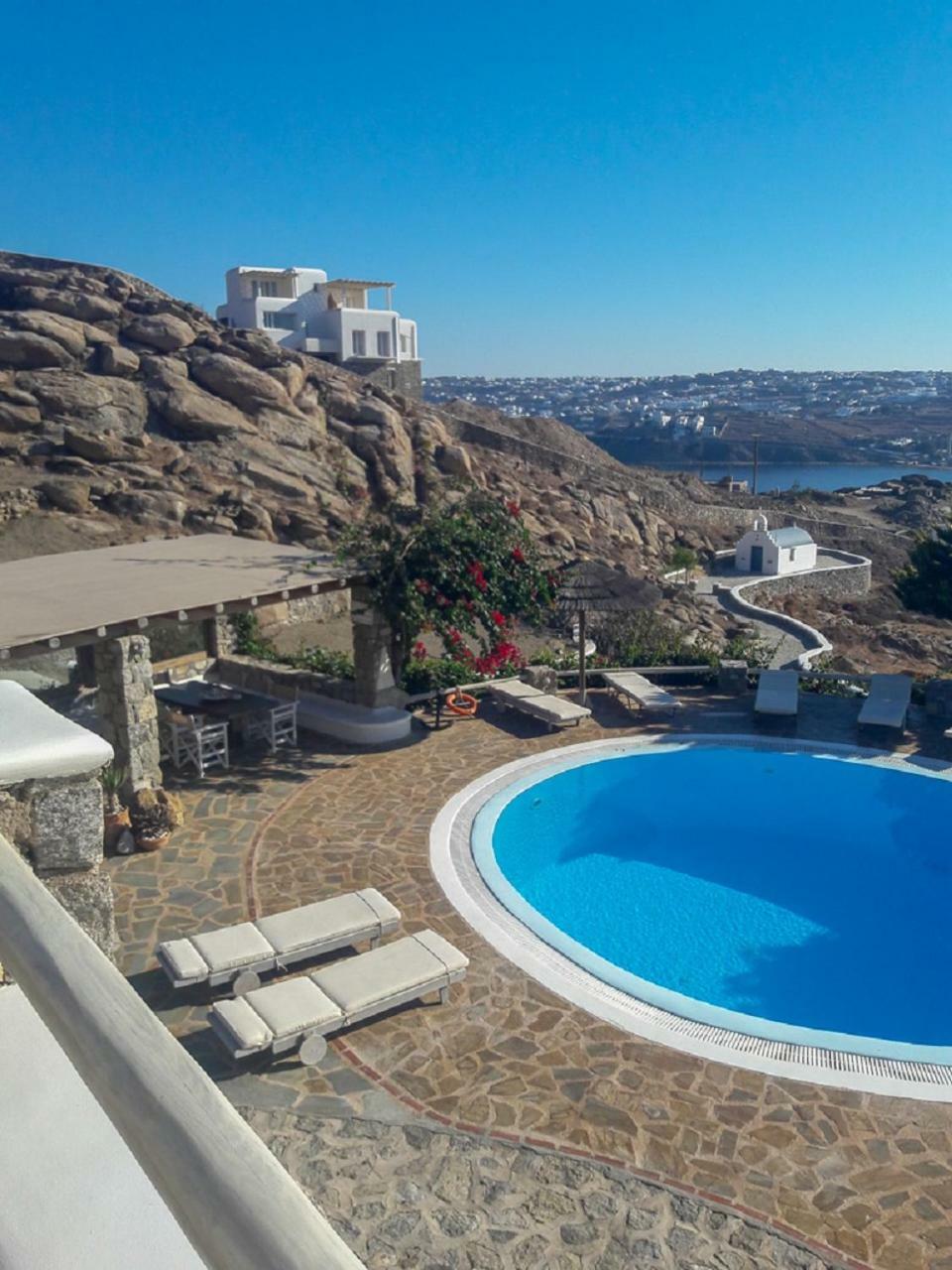 Anemoessa Villas With Pool Mykonos Town Exterior foto
