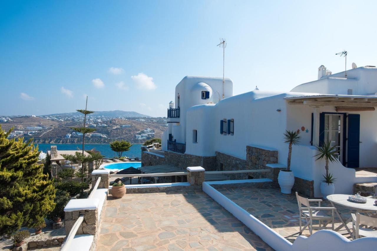 Anemoessa Villas With Pool Mykonos Town Exterior foto
