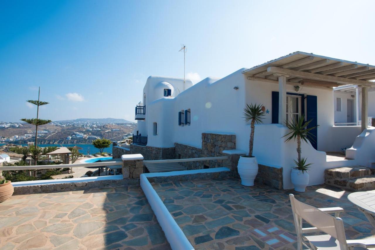 Anemoessa Villas With Pool Mykonos Town Exterior foto