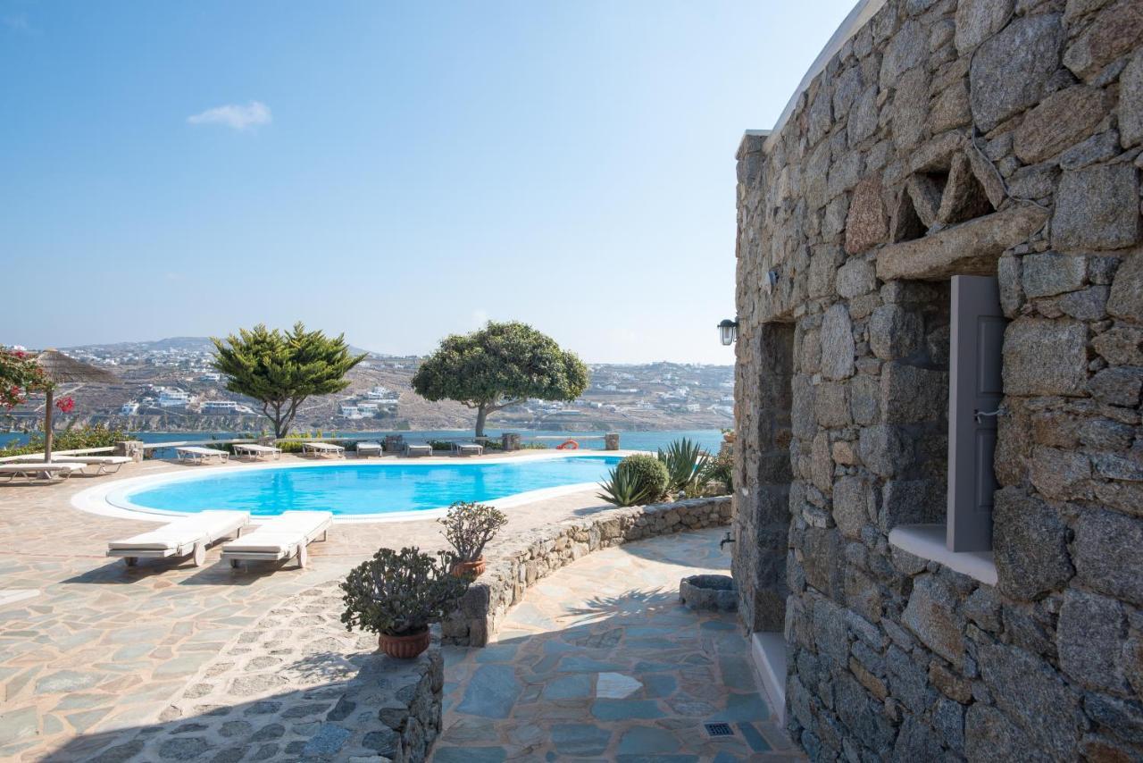 Anemoessa Villas With Pool Mykonos Town Exterior foto